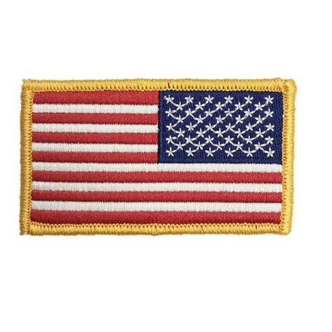 reverse side full color us flag cloth replica|us flag color patch.